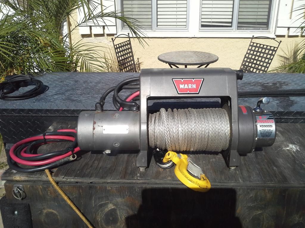 ***WARN xd9000i winch with synthetic rope*** Expedition Portal